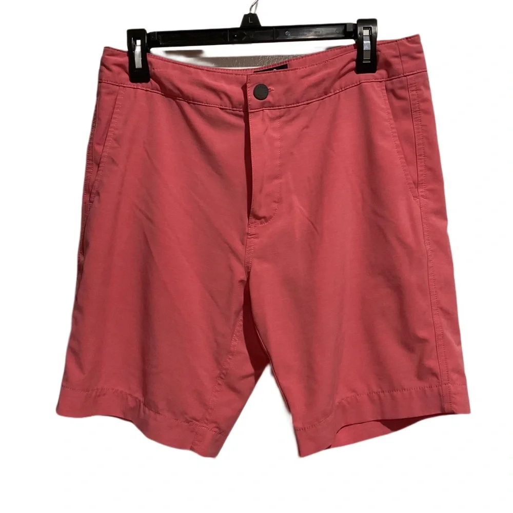 Faherty All Day Men’s Shorts Coral Pink Drawstring